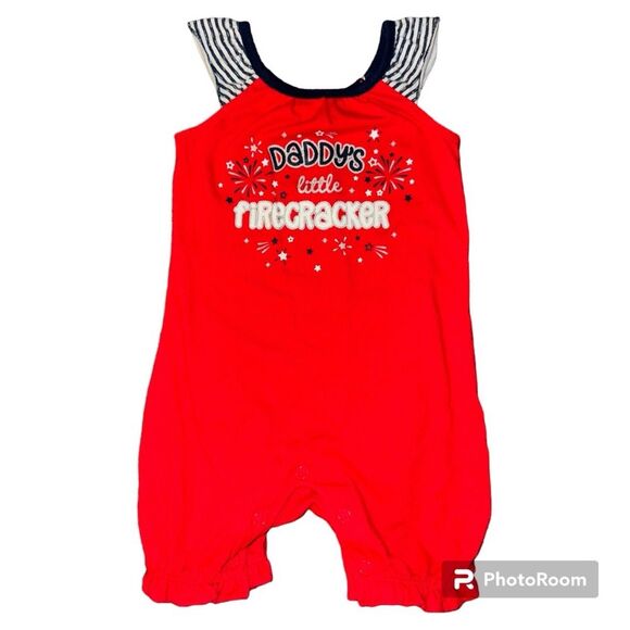 Patriotic 4th of July outfit (3/6 months) - Picture 1 of 1